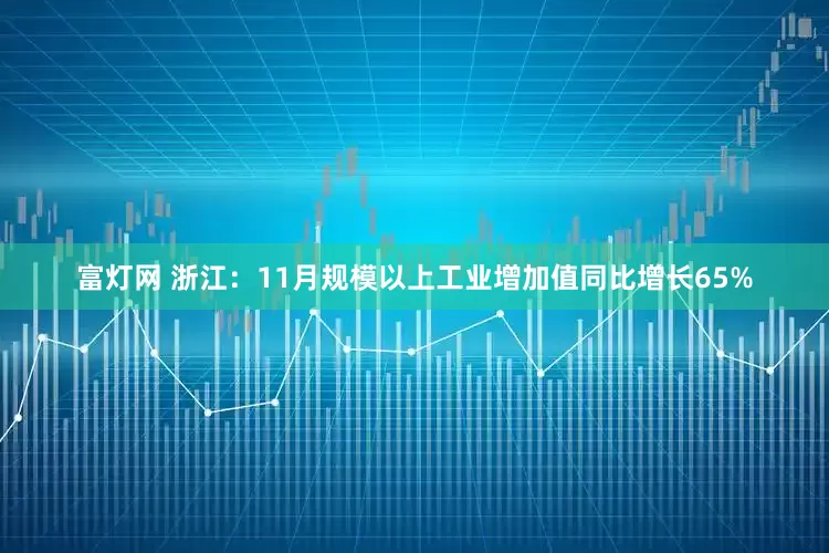 富灯网 浙江：11月规模以上工业增加值同比增长65%